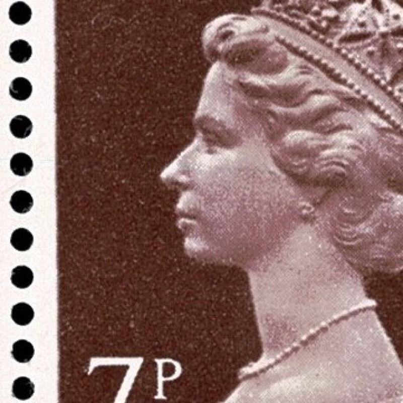 10p Farm Buildings No.5 "Scotland".DP31/M  MISCUT Perf P1. Contains listed constant variety.
