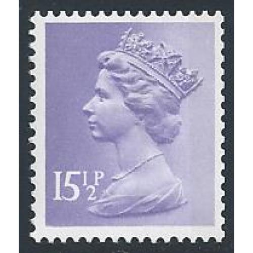 15½p Pale violet FCP/PVAD. EXTRA PHOSPHOR BAND.