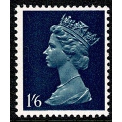 1/6 pale blue & dark blue PVA Head A. (OCP not PCP) MISSING PALE BLUE and MISSING PHOSPHOR SG 743Eva var