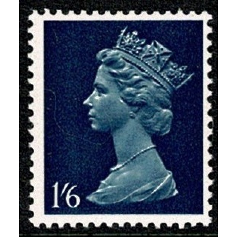 1/6 pale blue & dark blue PVA Head A. (OCP not PCP) MISSING PALE BLUE and MISSING PHOSPHOR SG 743Eva var
