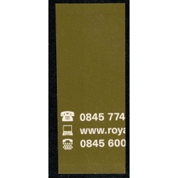 2003 Walsall 6 x 1st Booklet. "Interupted Phosphor" PHOSPHOR SHIFT variety.