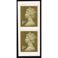 2003 Walsall 6 x 1st Booklet. "Interupted Phosphor" PHOSPHOR SHIFT variety.