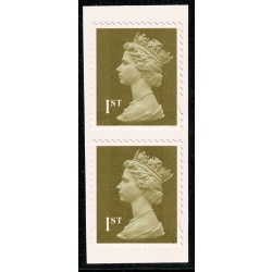 2003 Walsall 6 x 1st Booklet. "Interupted Phosphor" PHOSPHOR SHIFT variety.