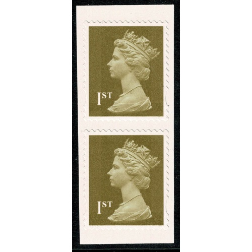 2003 Walsall 6 x 1st Self Adhesive Booklet. "Interupted Phosphor" PHOSPHOR SHIFT variety.