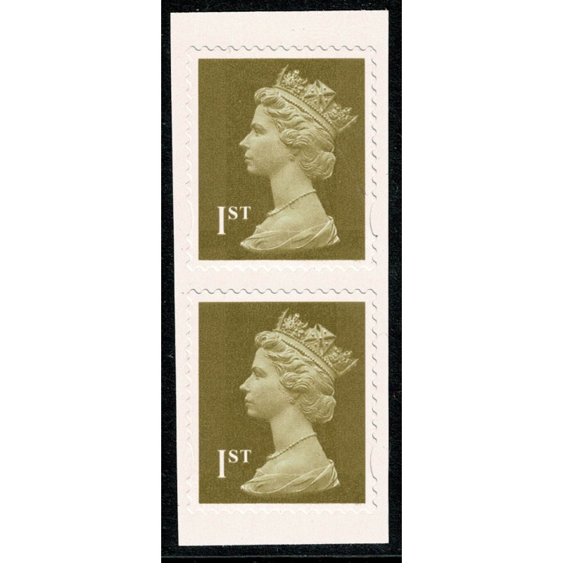 2003 Walsall 6 x 1st Booklet. "Interupted Phosphor" PHOSPHOR SHIFT variety.