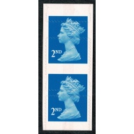 2001 Questa 2nd NVI Self Adhesive CB. Vertical pair PERFORATION SHIFT.