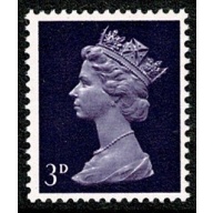 3d violet. PVA Head A. MISSING PHOSPHOR. Ex. Cyl. 1-4