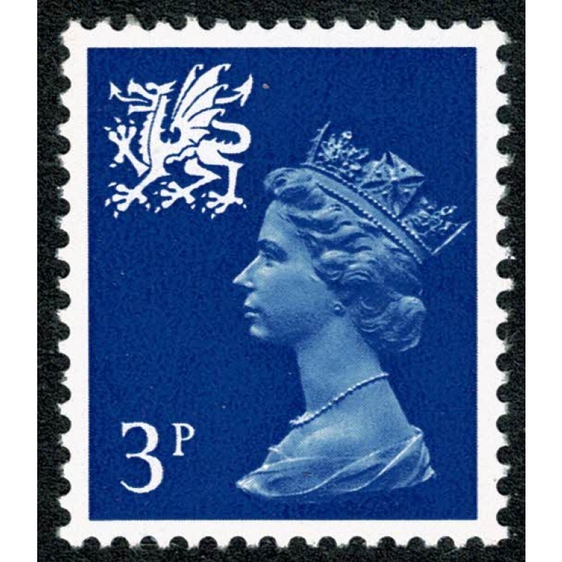 3p ultramarine FCP/GA. MISSING PHOSPHOR. UM single. SG W14gy