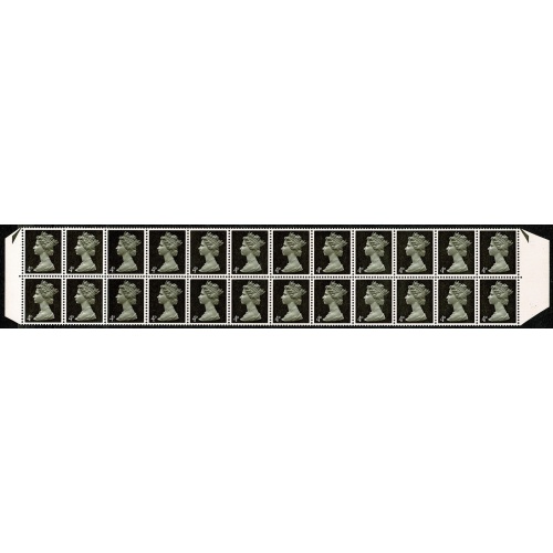 4d sepia PVA Head B. Block of 24 part normal CB part MISSING PHOSPHOR.