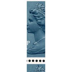 4½p grey blue FCP/PVAD  2B (phosphor under ink) listed constant variety ex. Cyl. 3, 7.