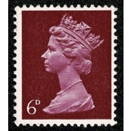 6d reddish-purple (shades). PVA Head A. MISSING PHOSPHOR. Ex. Cyl. 3-5