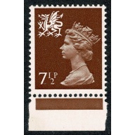7½p Chestnut OCP/PVA MISSING PHOSPHOR. UM marginal single. SG W24y
