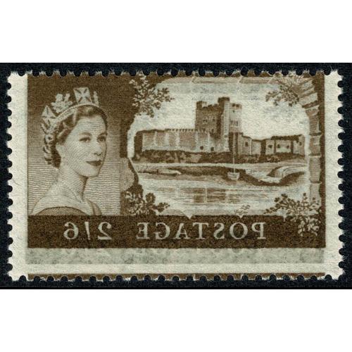 1959 2/6 De La Rue. The Classic OFFSET variety