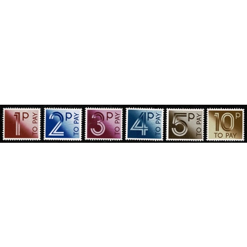1982 Postage Due. Unmounted Mint Set of 12 values FCP/PVAD. SG D90-D101