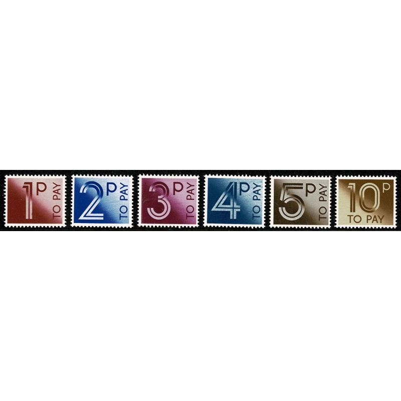 1982 Postage Due. Unmounted Mint Set of 12 values FCP/PVAD. SG D90-D101
