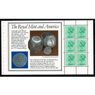 £4 Royal Mint Prestige Booklet. 12½p low value x 6 FCP/PVAD. DP63.