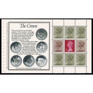 £4 Royal Mint Prestige Booklet. Multivalue pane ACP/PVAD. DP65.