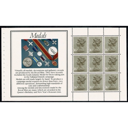 £4 Royal Mint Prestige Booklet. 16p x 9 ACP/PVAD. DP66
