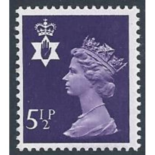 5½p violet FCP/PVAD. MISSING PHOSPHOR. SG NI19y