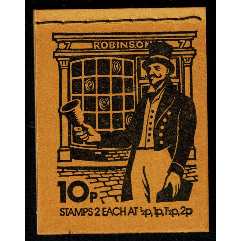Postal Uniforms No.1. October 1974 issue . Both panes Full Perfs. SG DN68