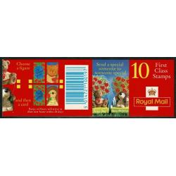 T7(9) "Someone Special". Retail version. 10 x 1st orange red 2B OFNP/PVAD  Cyl. B5 pB89