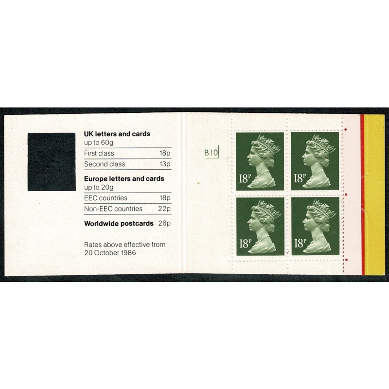 Type 1A Round Tabs. 4 x 18p gre-green ACP/PVAD. Code A. Cyl. B10