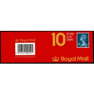 Type 3 (Chambon) 10 x 14p deep blue FCP/PVAD. Rotary Perf. Barcode 200101. MISSING PHOSPHOR