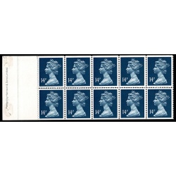 Type 3 (Chambon) 10 x 14p deep blue FCP/PVAD. Rotary Perf. Barcode 200101. MISSING PHOSPHOR
