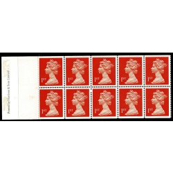 Type 7(1) 1992 Olympics. Harrison 10 x 1st orange ACP/PVAD. Pane DP155. Blind Perf between 7 & 8